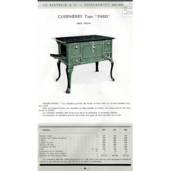 cuisinière Paris sans étuve