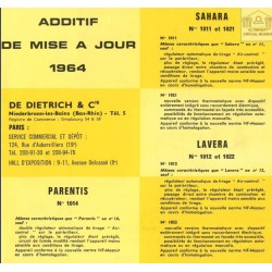 mise à jour 1964
