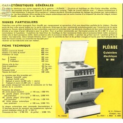 cuisinière 990 De Dietrich