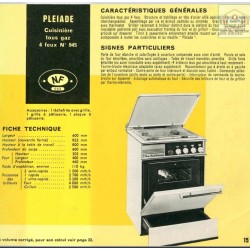 cuisinière 945 De Dietrich