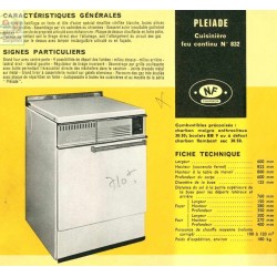 cuisinière 832 De Dietrich