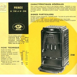 calorifère prince De Dietrich