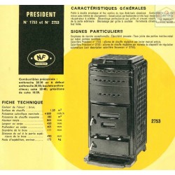 calorifère président De Dietrich