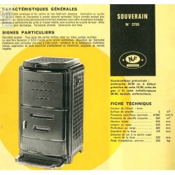 calorifère souverain De Dietrich