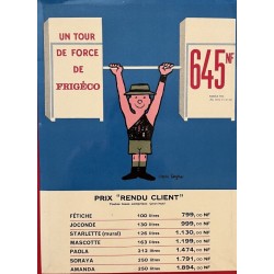 gamme Frigeco 1961