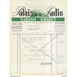 facture ref Frigeco 1953