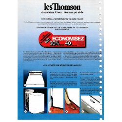 descriptif lave linge Thomson