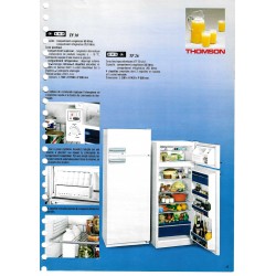 descriptif réfrigérateur Thomson