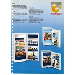 descriptif réfrigérateur Thomson