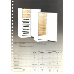 caractéristiques congélateur Thomson 1979