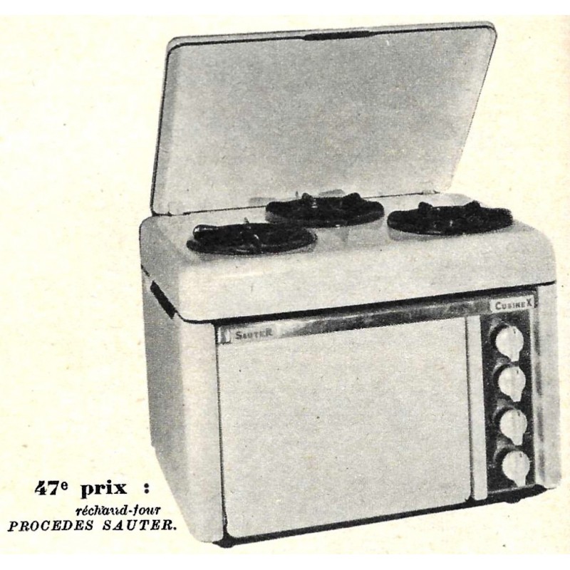 Réchaud Four F 5 GG Sauter