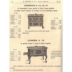 cuisinières 115  1885