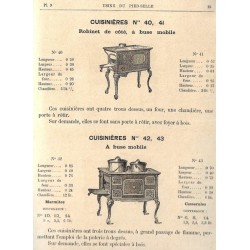 cuisinières N°40 et 41  1885