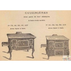 Cuisinières fonte 1893