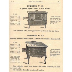 cuisinières N°117   1885