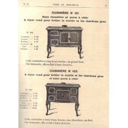 cuisinière 101  1885