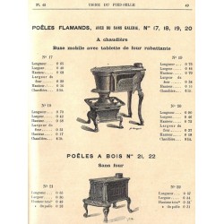 poêles à bois  page 49  1885