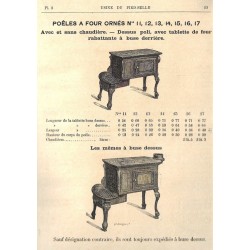poêles ornés  page 53  1885
