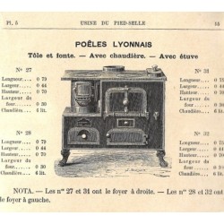 poêles lyonnais  page 55  1885