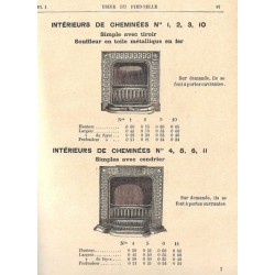 inférieurs de cheminées 1885