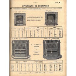 intérieurs de cheminées page 71  1906