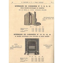 intérieurs de cheminées  page 98 1885