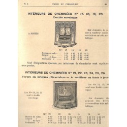intérieurs de cheminées page 99  1885