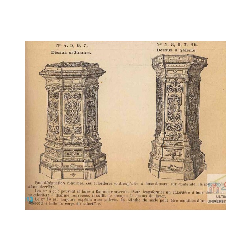 calorifères 1893