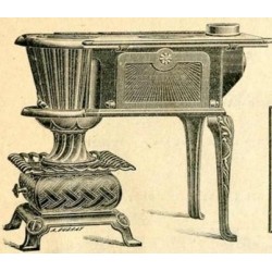 poêle flamand N° 94  Pied Selle