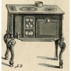 cuisinière fonte N° 270 Pied Selle