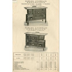 poêles lyonnais  page 40  1891