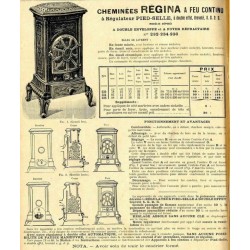 cheminée Régina  1909  1910