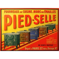 publicité cuisinière de l'est 2876 Pied selle