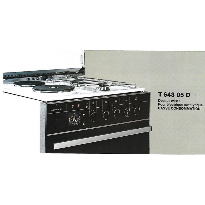Cuisinière T 643 05 D Thomson