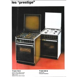 cuisinières catalogue Thomson 09 1980