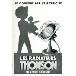 Radiateur parabolique Thomson 1931