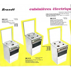 cuisinière gaz 50x50 1973