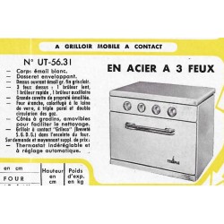 caractéristique UT 5631 Pied Selle