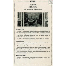 descriptif poêle électrique à accumulation