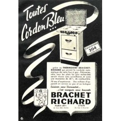 pub cuisinière Brachet Richard 1951