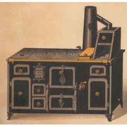 Cuisinières tôle et fonte Paris Pied Selle