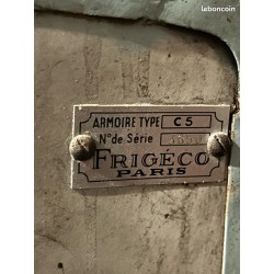 plaque de marque C 5 Frigéco