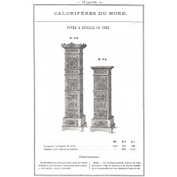 calorifère du nord N° 2a 2b
