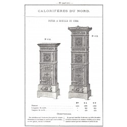 calorifère du nord N° 4A 4B