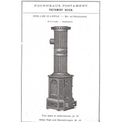 fourneaux postament n° 3