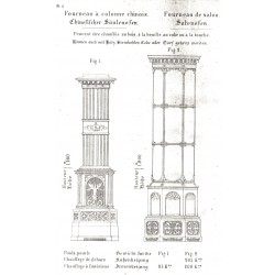 fourneau à colonne chinois