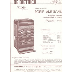 fiche technique 852 régent