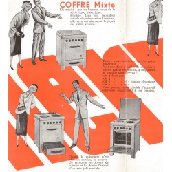 cuisinière coffre mixte