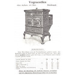 fourneau vosgien avancée