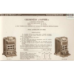 cheminée saphir 477 A